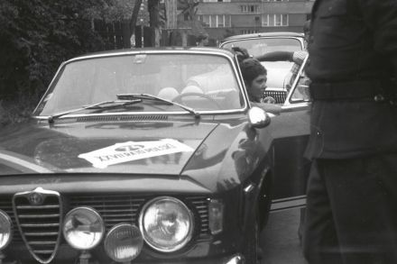 Rajd Polski 1967r. Fabrizio Poggi i Norma Bonetti – Alfa Romeo 1600 GTA.